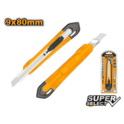 Ingco Snap-off Blade Knife - HKNS16518 | Supply Master | Accra, Ghana Multi Tools & Knives Buy Tools hardware Building materials