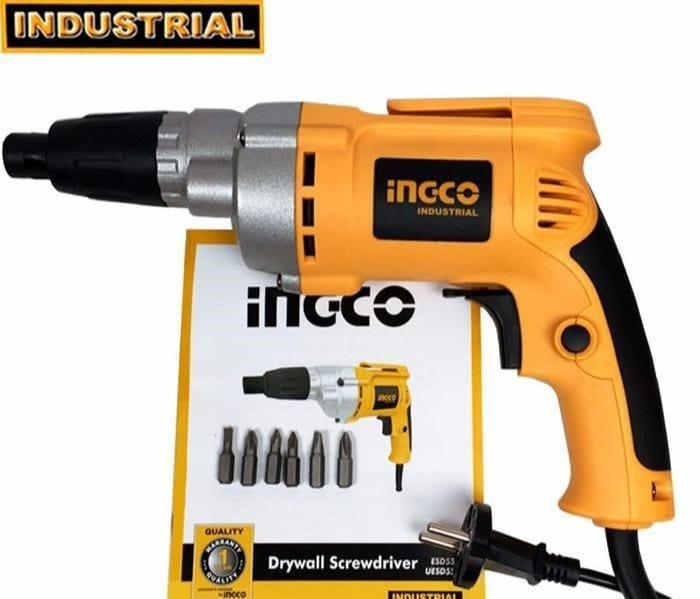 Ingco Drywall Screwdriver 550W - ESD5501 | Supply Master | Accra, Ghana Powered Screwdriver Buy Tools hardware Building materials