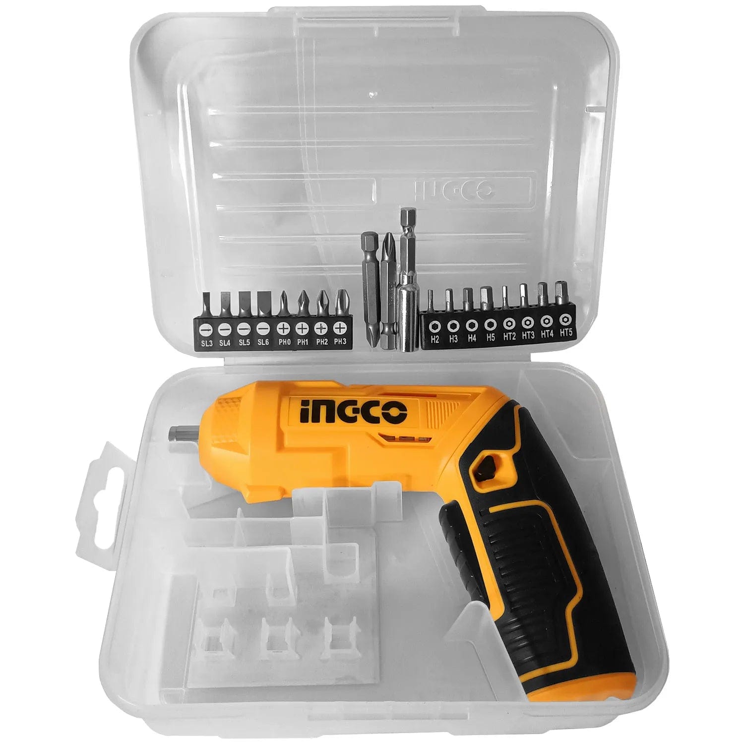 Ingco Lithium-Ion Cordless Screwdriver 4V - CSDLI0442 | Supply Master Accra, Ghana Powered Screwdriver Buy Tools hardware Building materials