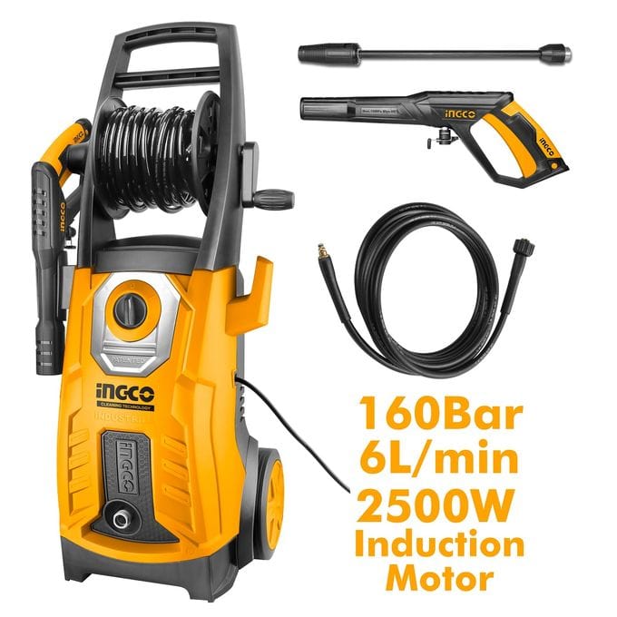 Ingco High Pressure Washer 2500W 160Bar | Shop Online in Accra, Ghana - Supply Master Pressure Washer Buy Tools hardware Building materials