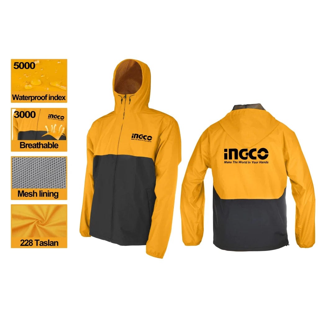 Buy Ingco Safety Jacket (HJATL2281.XL) for High Visibility in Accra, Ghana | Supply Master Safety Clothing Buy Tools hardware Building materials