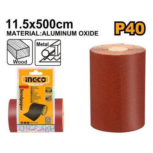 Ingco Sand Paper - P40, P100, P120, P150, P180 | Supply Master Accra, Ghana Sander Buy Tools hardware Building materials