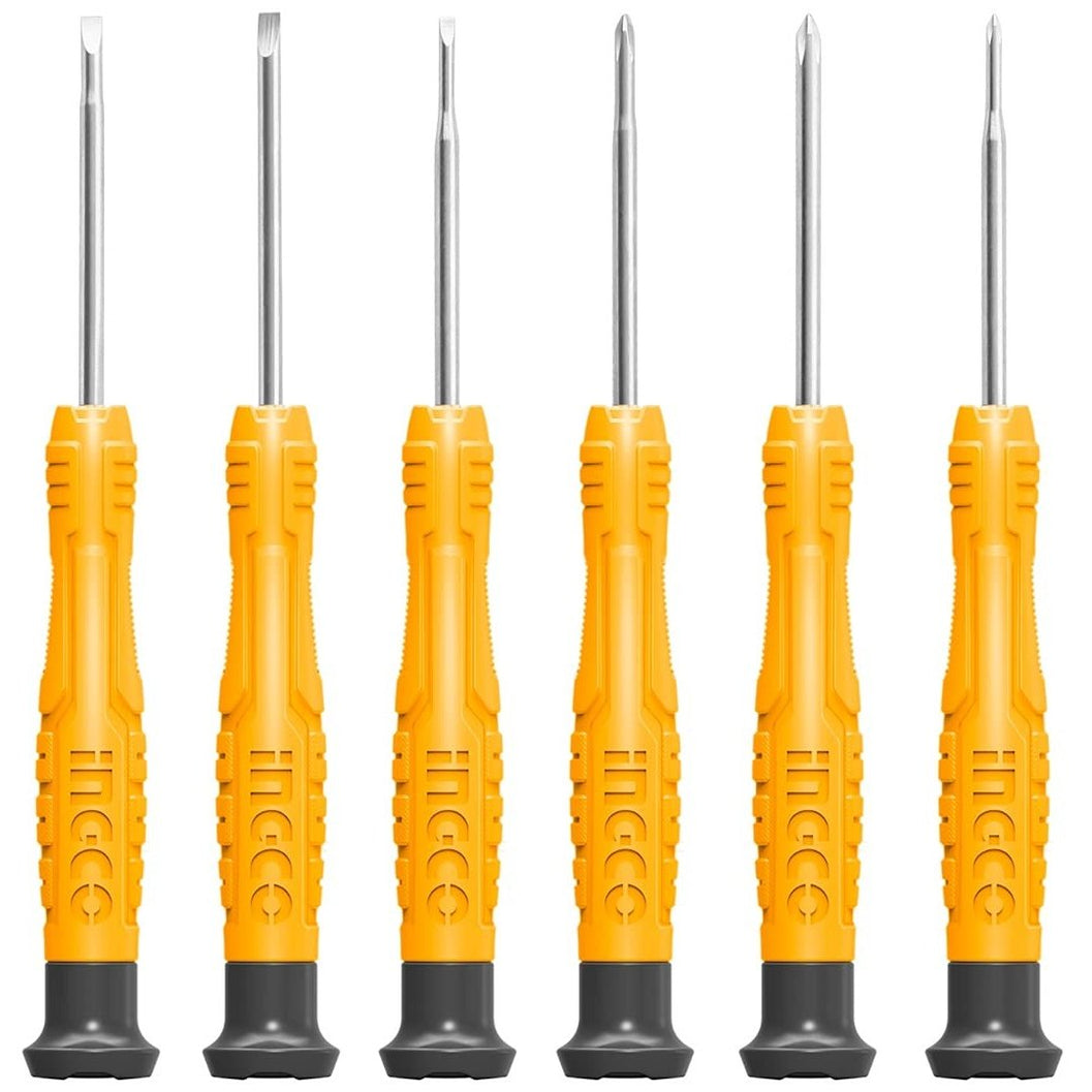 Ingco 6 Pieces Precision Screwdriver Set - HKSD0618 | Supply Master | Accra, Ghana Screwdrivers Buy Tools hardware Building materials
