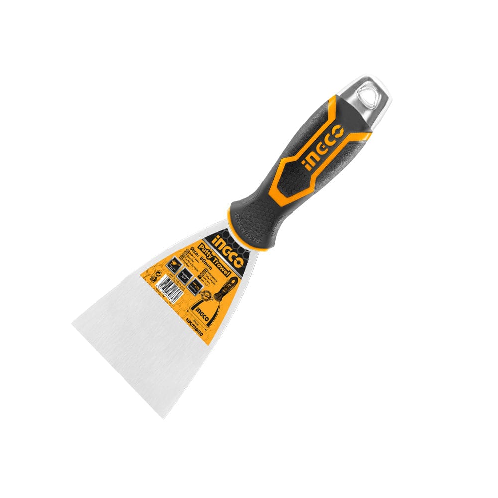 Ingco Stainless Putty Trowel Double Color Plastic Handle | Supply Master Accra, Ghana Specialty Hand Tools Buy Tools hardware Building materials