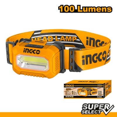 Ingco Headlamp - HHL013AAA5 | Supply Master | Accra, Ghana Specialty Safety Equipment Buy Tools hardware Building materials