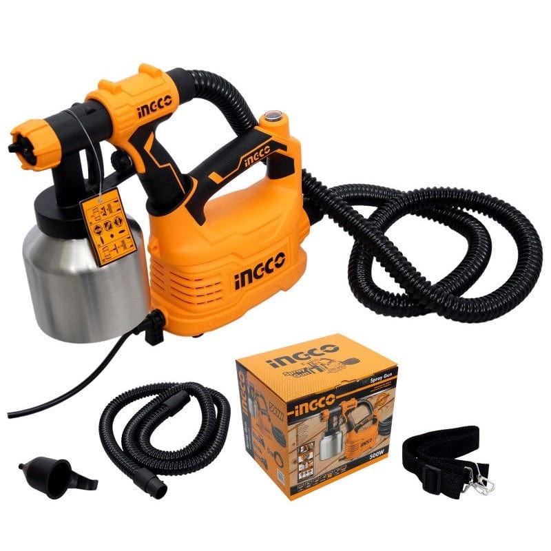 Ingco HVLP Floor Based Spray Gun 550W - SPG5008-2 | Buy Online in Accra, Ghana - Supply Master Spray Gun Buy Tools hardware Building materials