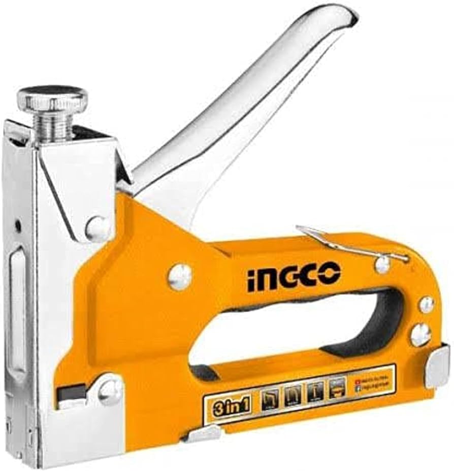 Buy Ingco 3 in 1 Heavy-duty Staple Gun (HSG1405) in Accra, Ghana | Supply Master Staplers Riveters & Fasteners Buy Tools hardware Building materials