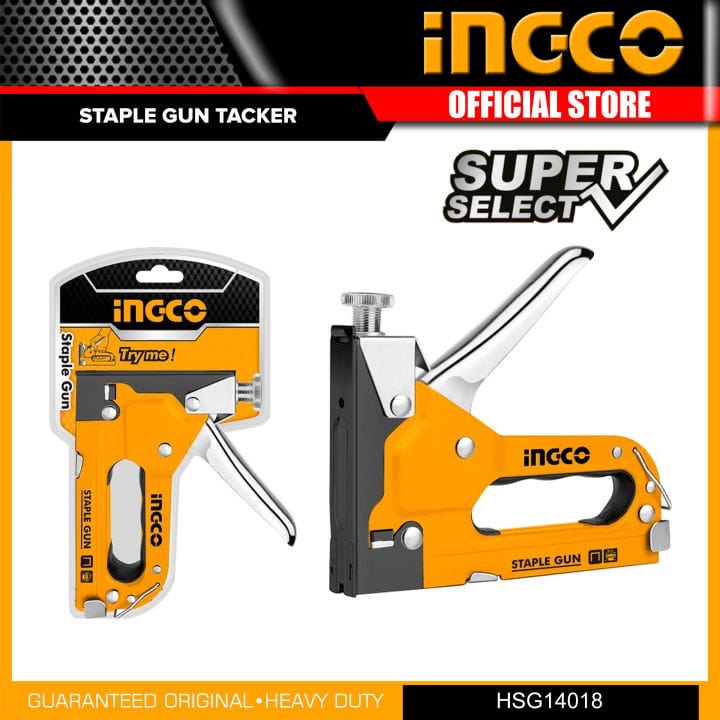 Ingco Staple Gun 4-14mm - HSG14018 | Supply Master | Accra, Ghana Staplers Riveters & Fasteners Buy Tools hardware Building materials
