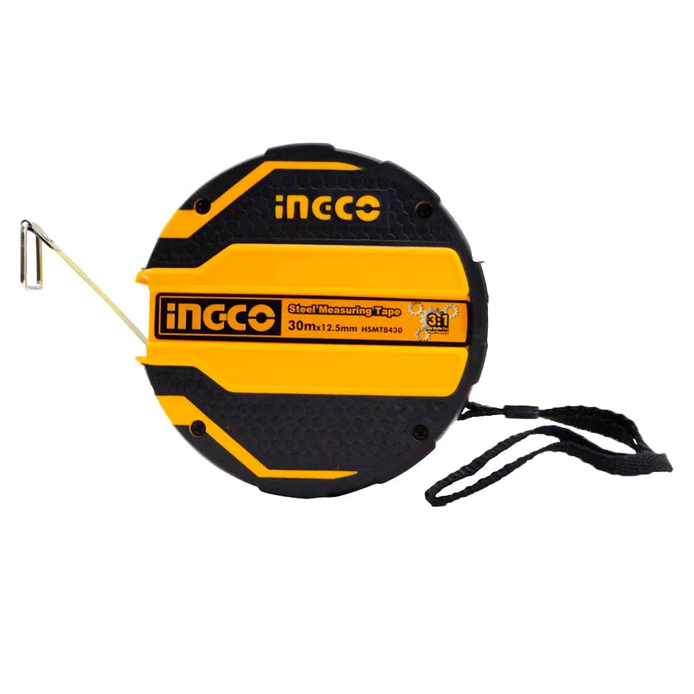 Buy Ingco Steel Measuring Tape 30m x 12.5mm (HSMT8430) in Accra, Ghana | Supply Master Tape Measure Buy Tools hardware Building materials