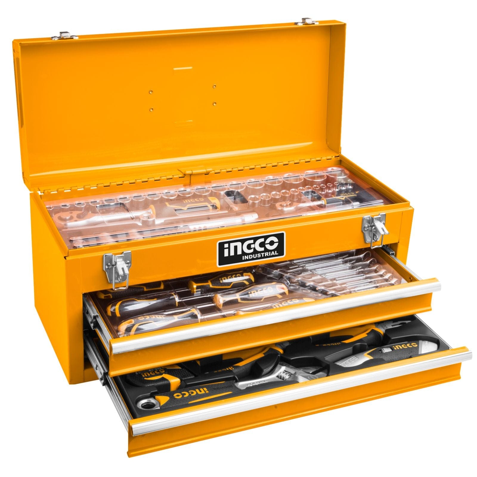 Ingco Portable Drawer Tool Box - HTB06 | Shop Online in Accra, Ghana - Supply Master Tool Boxes Bags & Belts Buy Tools hardware Building materials