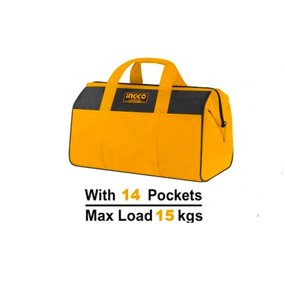 Ingco Tool Bag 16" - HTBG281628 | Accra, Ghana | Supply Master Tool Boxes Bags & Belts Buy Tools hardware Building materials