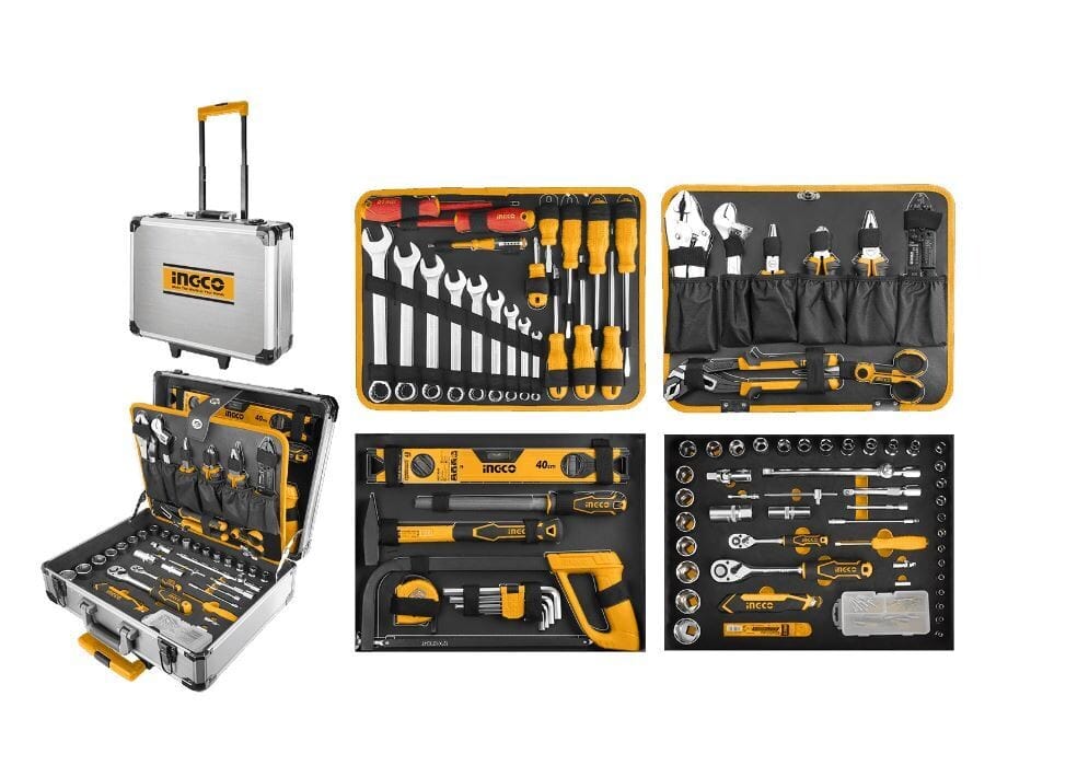 Ingco 97 Pieces Tool Chest Set - HTCS220971 | Supply Master | Accra, Ghana Tool Chests & Cabinets Buy Tools hardware Building materials