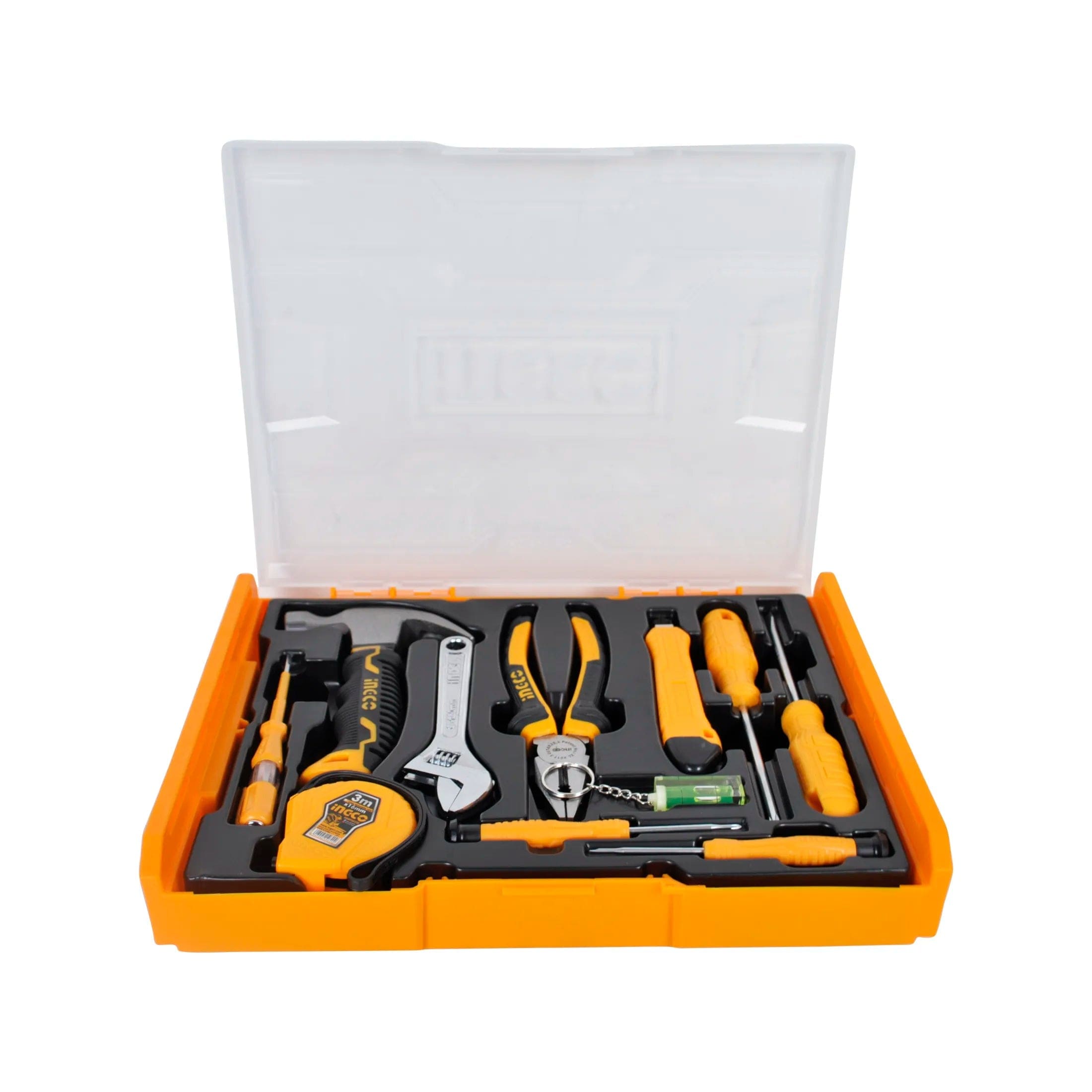 Ingco 11 Pieces Household Tool Set (HKTV01H111) - Essential Toolkit for Home Projects | Supply Master Ghana Tool Set Buy Tools hardware Building materials