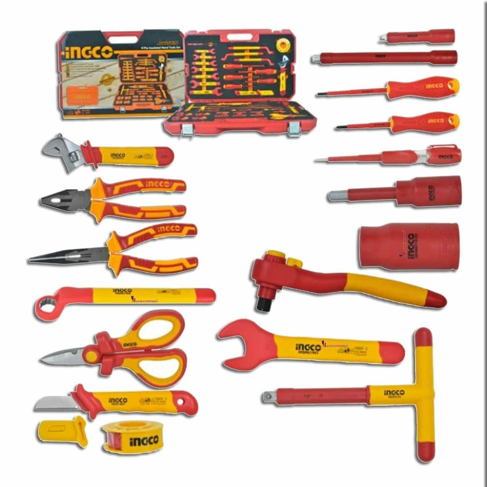Ingco 41 Pieces Insulated Tools Set - HKITH4101 | Supply Master | Accra, Ghana Tool Set Buy Tools hardware Building materials