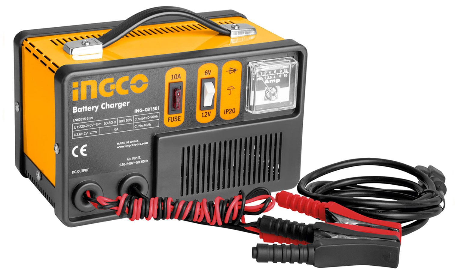 Ingco Battery Charger - ING-CB1501 | Supply Master Accra, Ghana Welding Machine & Accessories Buy Tools hardware Building materials