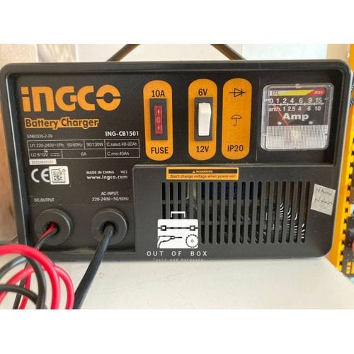 Ingco Battery Charger - ING-CB1501 | Supply Master Accra, Ghana Welding Machine & Accessories Buy Tools hardware Building materials