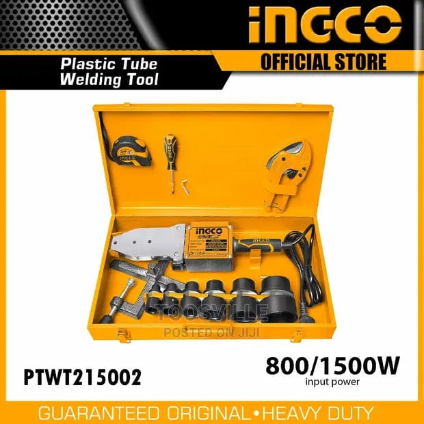 Ingco PPR - Plastic Tube Welding Tool - PTWT215002 | Buy Online in Accra, Ghana - Supply Master Welding Machine & Accessories Buy Tools hardware Building materials
