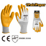 Ingco Industrial Latex Gloves - HGVL08-XL | Shop Online in Accra, Ghana - Supply Master Work Gloves Buy Tools hardware Building materials