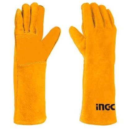 Ingco Welding Leather Gloves HGVW01 | Supply Master Accra, Ghana Work Gloves Buy Tools hardware Building materials