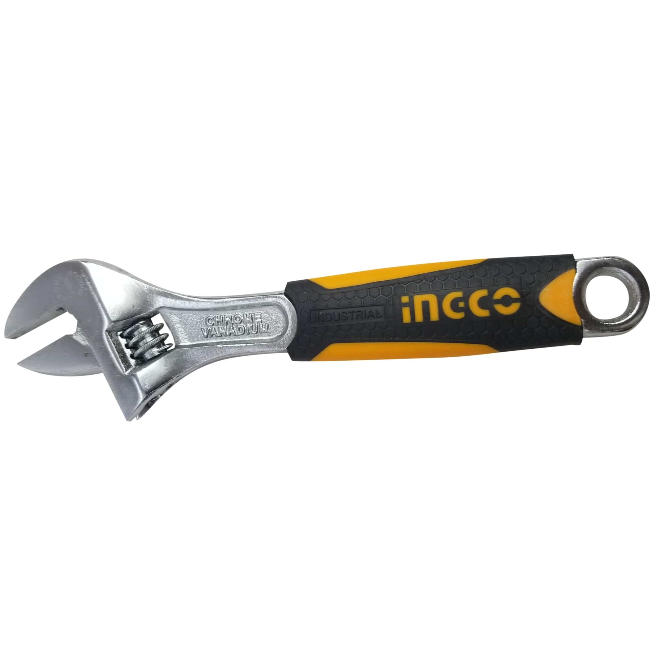 Ingco Soft Handle Adjustable Wrench 8", 10" & 12" - HADW131088, HADW131108 & HADW131128 | Supply Master | Accra, Ghana Wrenches Buy Tools hardware Building materials