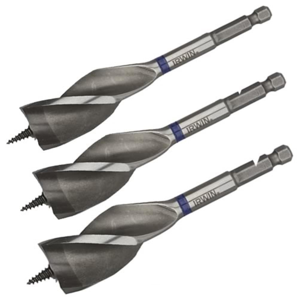 Irwin 3 Pieces Blue Groove Power Wood Drill Bit Set - 20mm, 22mm, 25mm | Supply Master Accra, Ghana Drill Bits Buy Tools hardware Building materials