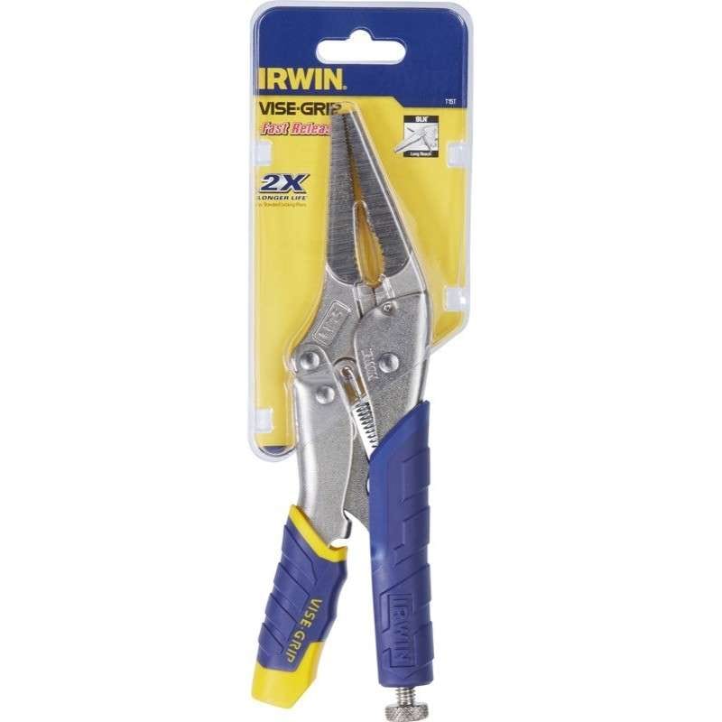 Irwin 9" Curved Jaw Long Nose Locking Plier | Supply Master Accra, Ghana Pliers Buy Tools hardware Building materials