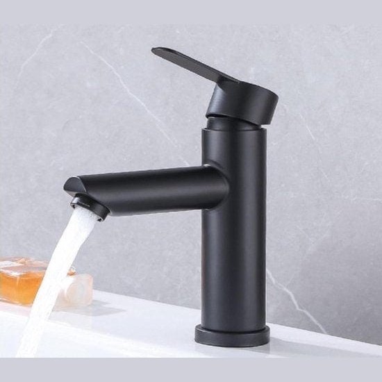 Buy MaxTen Bathroom Stainless Steel Hot & Cold Basin Faucet Mixer - S20-142 & S20-142BL | Shop at Supply Master Accra, Ghana Bathroom Faucet Black Buy Tools hardware Building materials