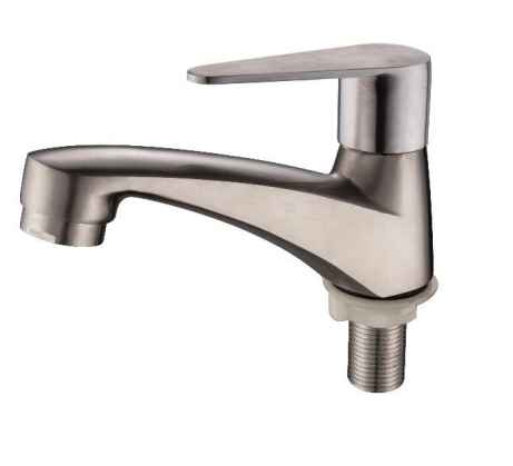 Buy MaxTen Bathroom Stainless Steel Single Cold Pillar Basin Faucet Tap - D5613 | Shop at Supply Master Accra, Ghana Bathroom Faucet Buy Tools hardware Building materials