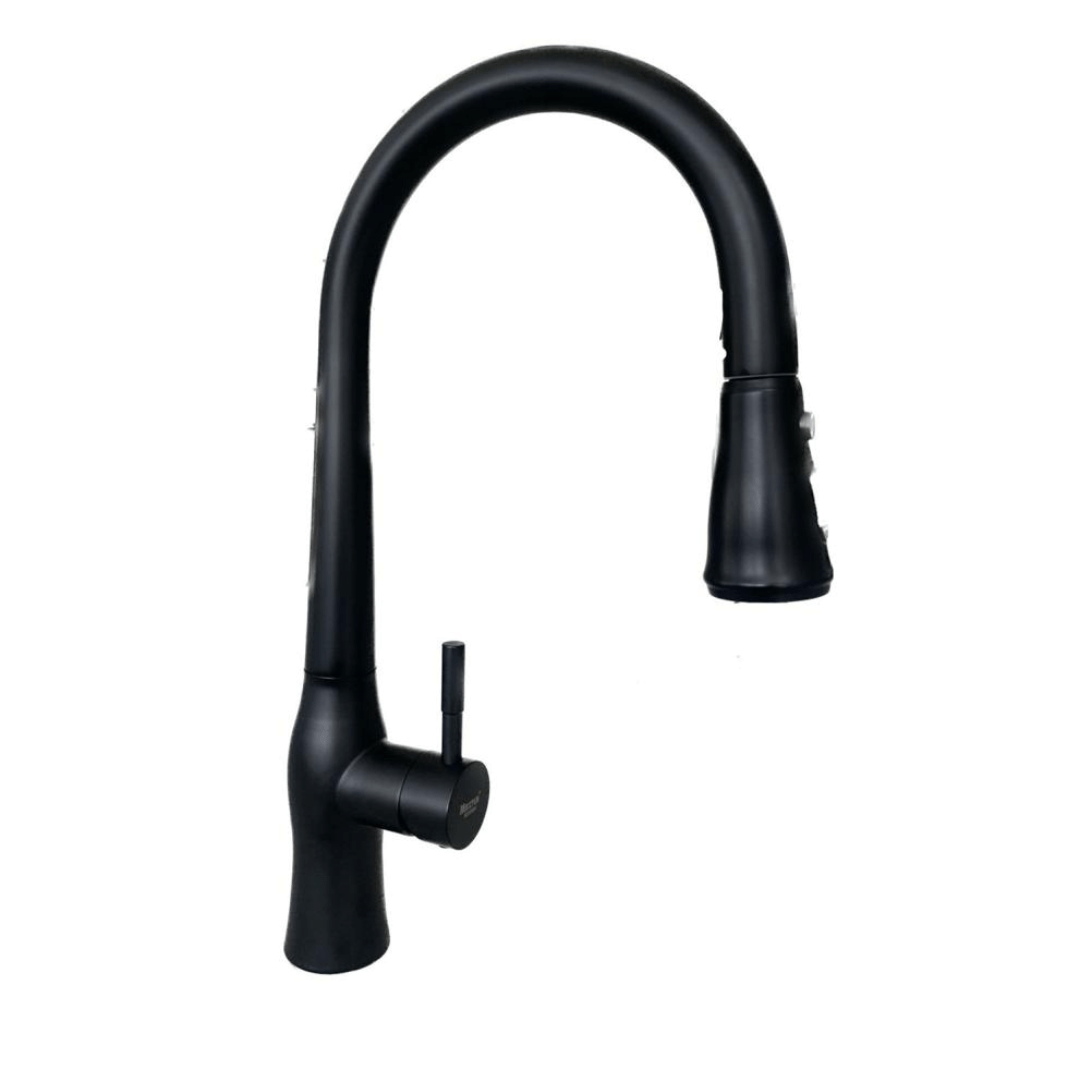 Buy Stainless Steel Pull Out Sprayer Kitchen Sink Faucet Tap - SKP30-550 & SKP30-550BL | Shop at Supply Master Accra, Ghana Kitchen Tap Buy Tools hardware Building materials