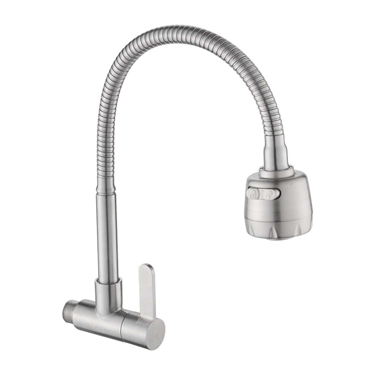 Buy MaxTen Stainless Steel Wall-Mounted Cold Kitchen Sink Faucet Tap - SC31-830C | Shop at Supply Master Accra, Ghana Kitchen Tap Buy Tools hardware Building materials