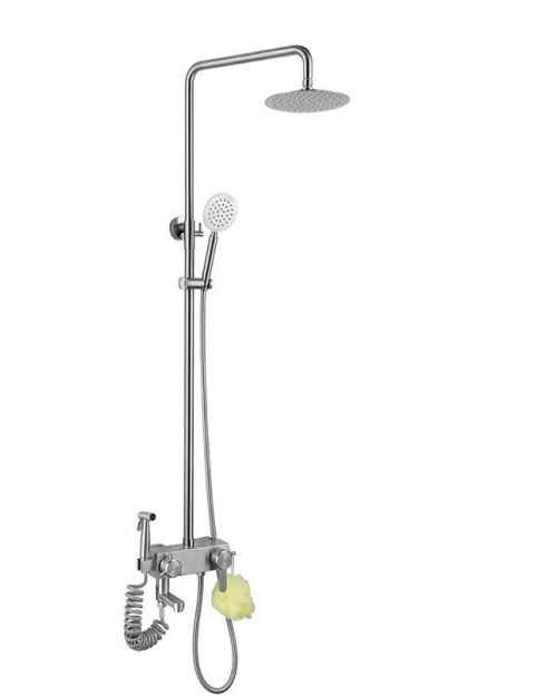 Buy MaxTen 4-in-1 Chrome Hot & Cold Mixer Shower Set - B-9106 | Shop at Supply Master Accra, Ghana Shower Set Buy Tools hardware Building materials