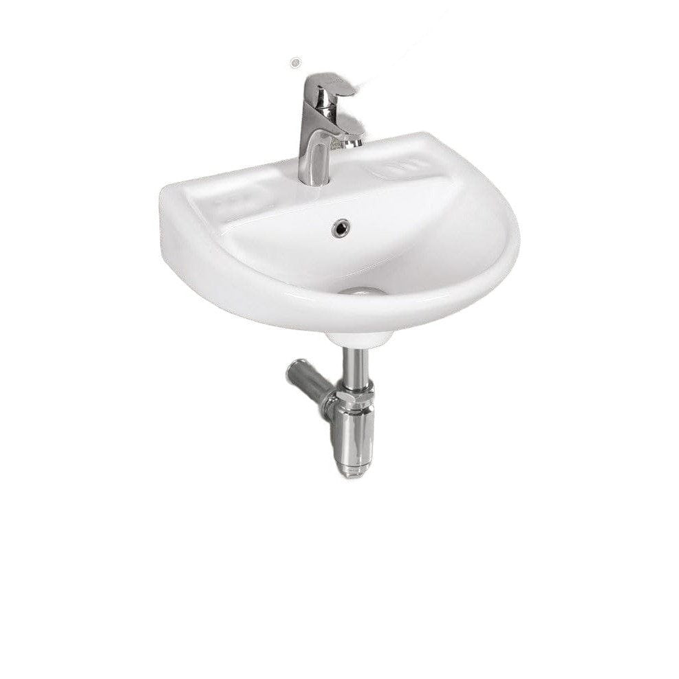 Buy Indica Ceramic Wall Mount Wash Hand Basin 381x305mm | Shop at Supply Master Accra, Ghana Bathroom Sink Buy Tools hardware Building materials