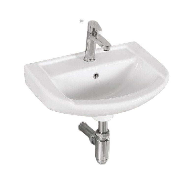 Buy Indica Ceramic Wall Mount Wash Hand Basin 381x305mm | Shop at Supply Master Accra, Ghana Bathroom Sink Buy Tools hardware Building materials