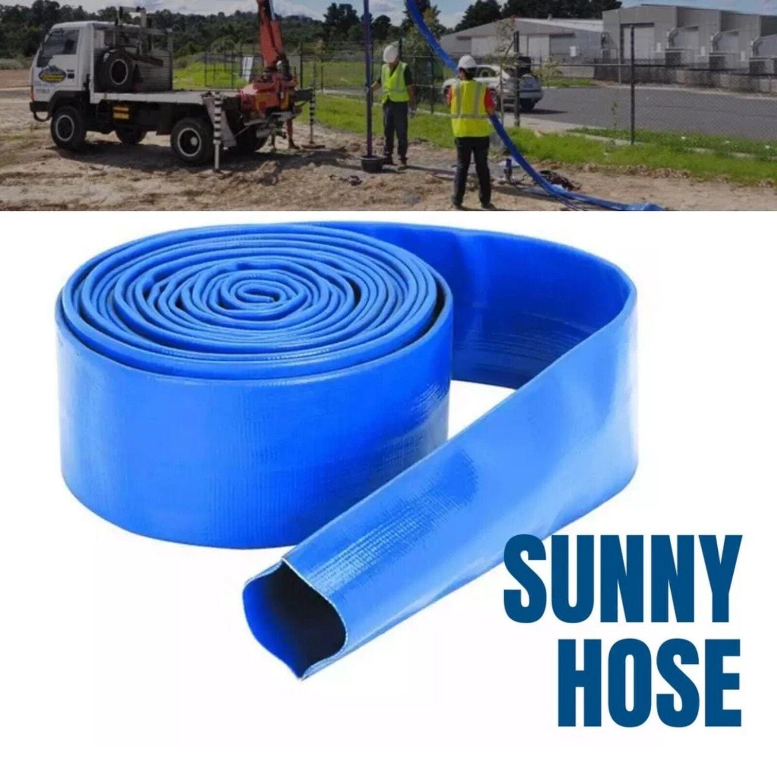 Buy Power Sunny High Pressure 2 Bar Water Discharge Outlet Hose 50m - 2" & 3" | Shop at Supply Master Accra, Ghana Gasoline Water Pump Buy Tools hardware Building materials