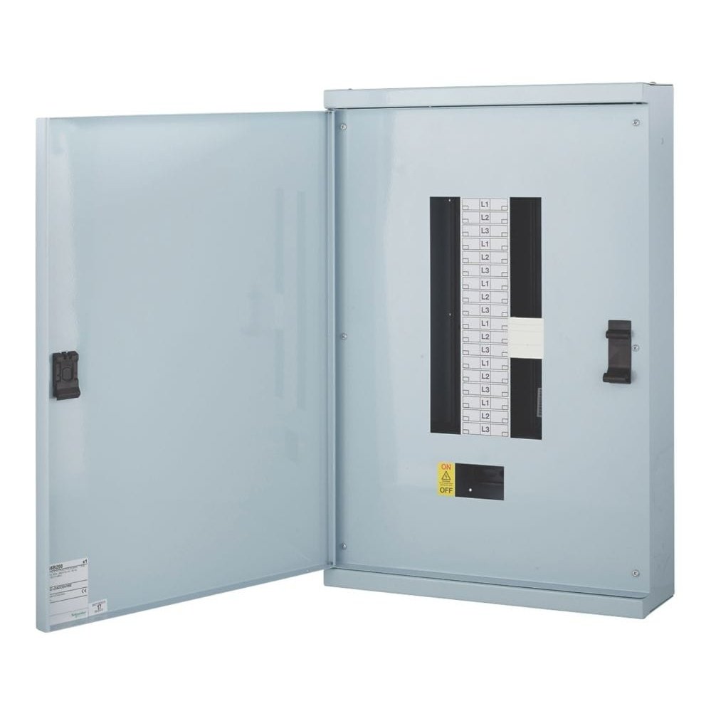 Schneider Metal Single Phase & Neutral Distribution Board - Reliable Electrical Distribution at Supply Master Electrical Accessories Buy Tools hardware Building materials