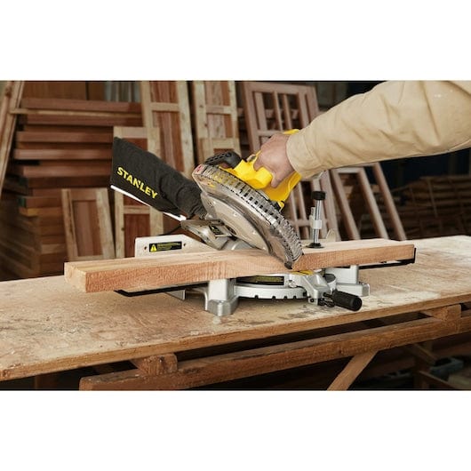 Stanley 10"/254mm Mitre Saw 1650W - SM16-B5 | Supply Master, Accra, Ghana Bench & Stationary Tool Buy Tools hardware Building materials