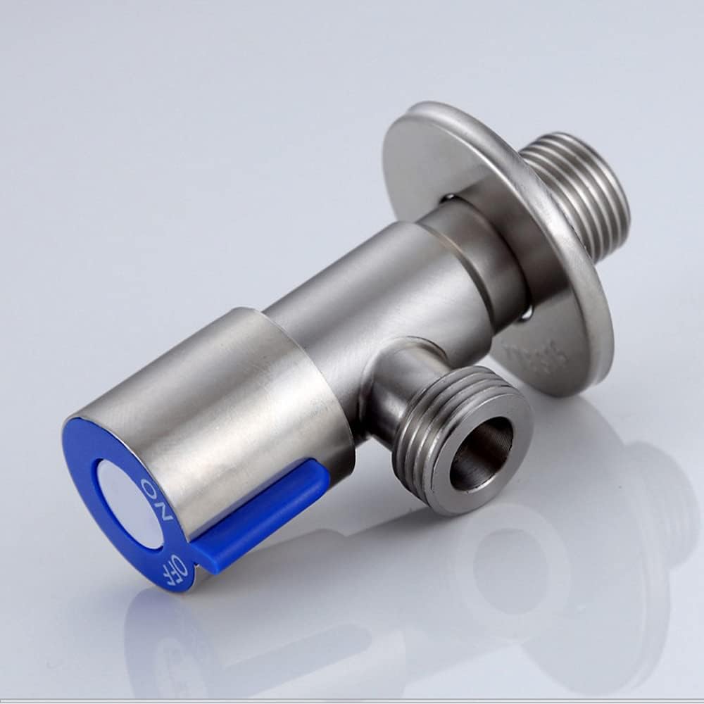 Buy Stainless Steel Angle Valve Cold & Hot Adapter Connector Faucet - J3307-B | Shop at Supply Master Accra, Ghana Bathroom Faucet Buy Tools hardware Building materials