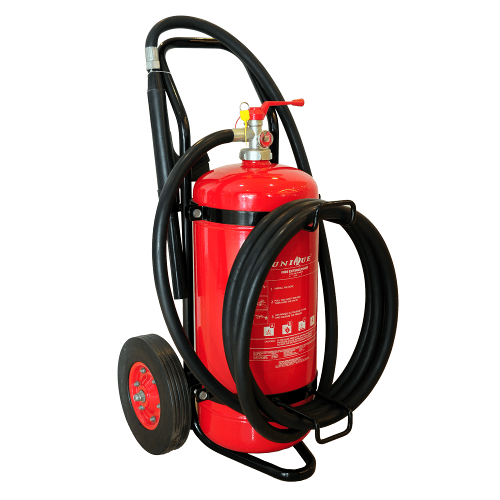 Be prepared for any fire emergency with the Lords 90% Multi-Use Dry Powder Mobile Trolley Extinguisher 50kg. This versatile and powerful extinguisher is filled with a multi-use dry powder that can effectively suppress fires involving flammable solids, liquids, gases, and electrical equipment. Get yours now on Supply Master Ghana, Accra for reliable fire protection. Fire Extinguisher Buy Tools hardware Building materials