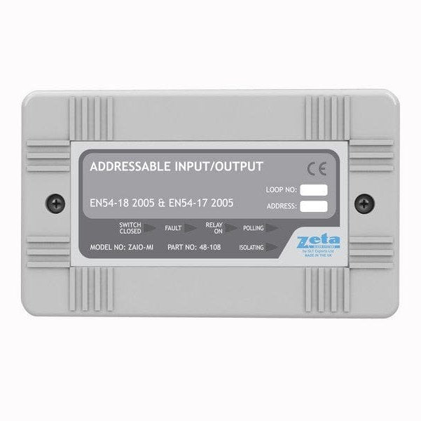 Expand the functionality of your fire alarm system with the Zeta Fyreye MKII Addressable Input/Output Module with S/C Isolator (ZAIO-MI) from Supply Master Ghana, Accra.  Fire Extinguisher Buy Tools hardware Building materials