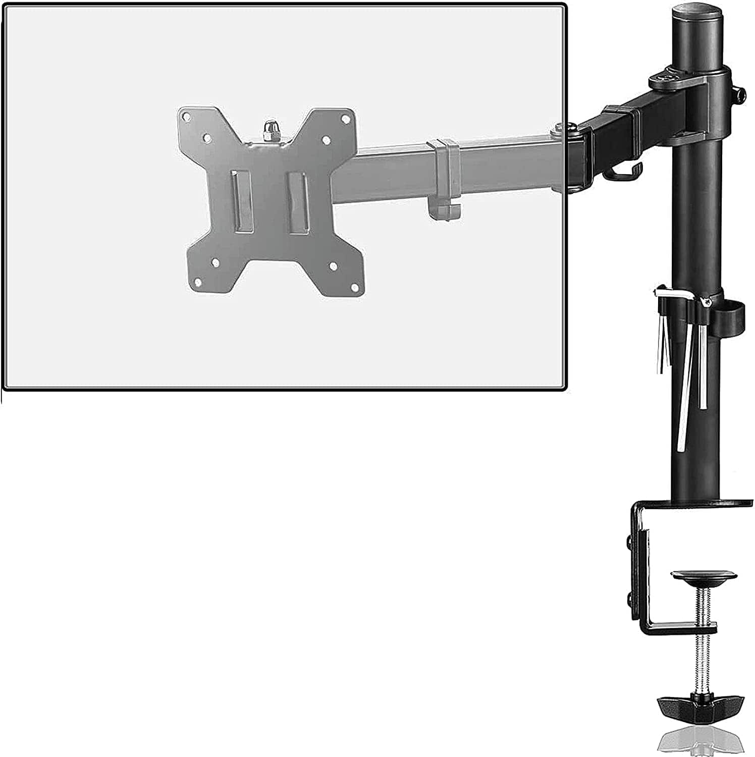 Single Adjustable Monitor Desk Mount Stand - MD6421 | Supply Master Accra, Ghana Home Accessories Buy Tools hardware Building materials