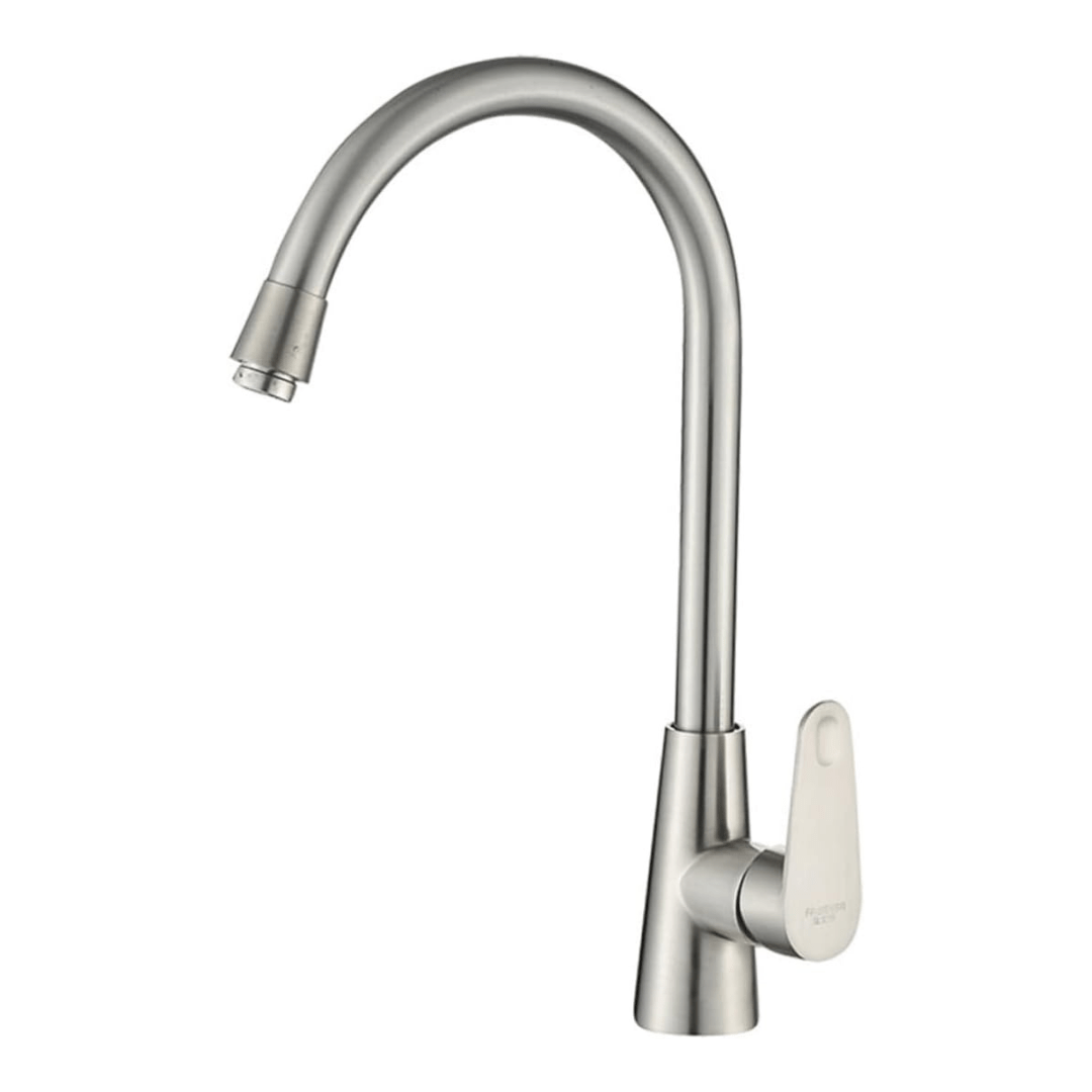 Buy Stainless Steel Kitchen Sink Faucet, Satin Nickel & Black - SK30-206 & SK30-206BL | Shop at Supply Master Accra, Ghana Kitchen Tap Satin Nickel Buy Tools hardware Building materials