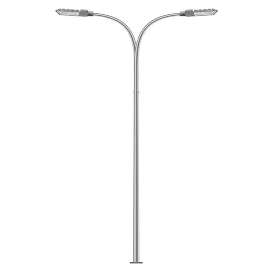 Buy Double Arm Streetlight Metal Pole - 8M in Accra, Ghana | Supply Master Lamps & Lightings Buy Tools hardware Building materials