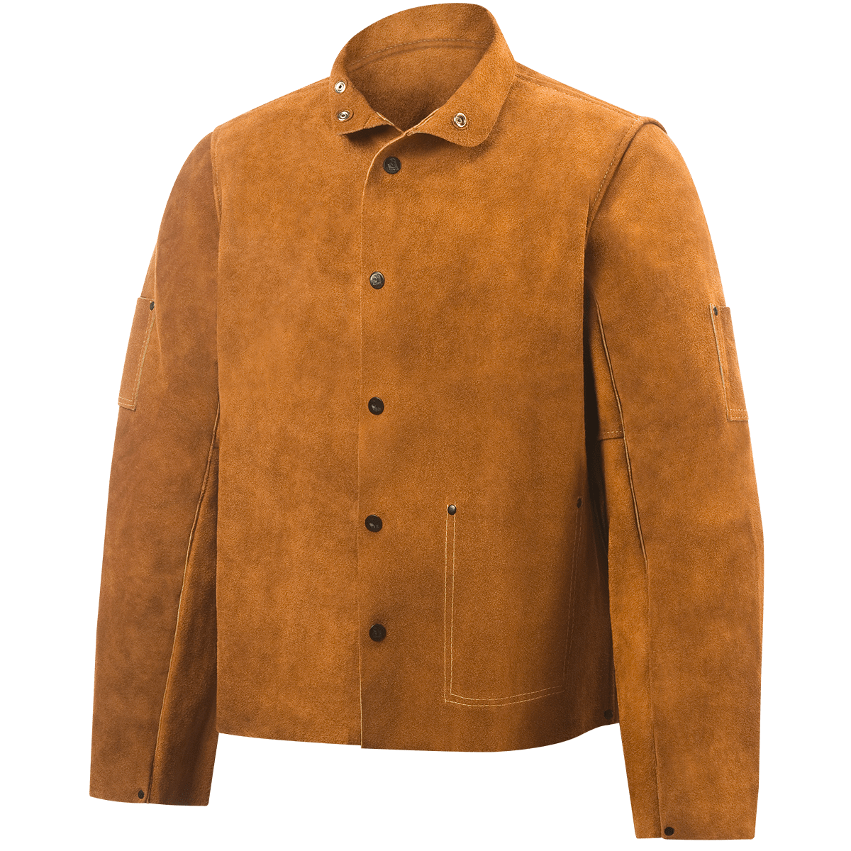 The Invicto Brown Suede Cowhide Welder Jacket is a premium protective garment designed for welders and industrial workers. Shop for this high-quality jacket at Supply Master Ghana, Accra, and experience exceptional comfort, durability, and safety. Safety Clothing Buy Tools hardware Building materials