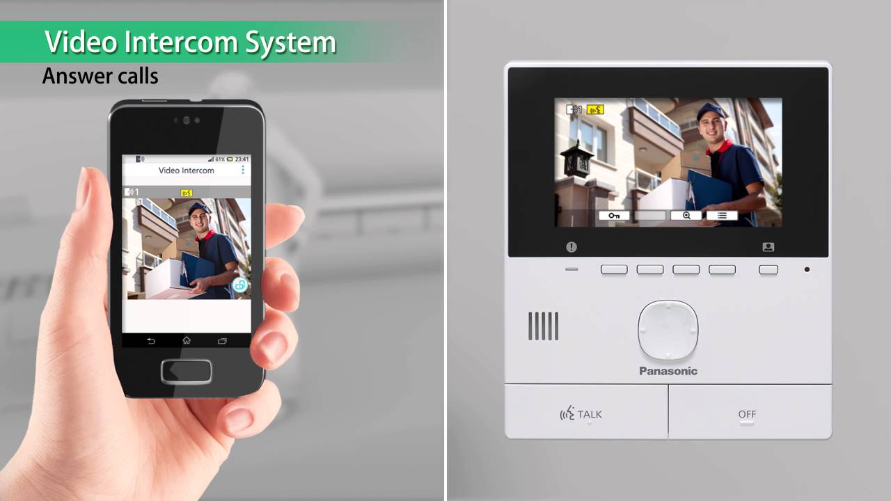 Buy Panasonic Wireless Video Intercom Smart Phone Connect Model - VL-SVN511SX in Accra, Ghana | Supply Master Security & Surveillance Systems Buy Tools hardware Building materials
