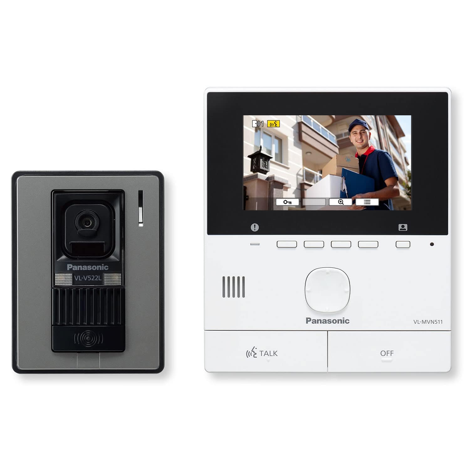 Buy Panasonic Wireless Video Intercom Smart Phone Connect Model - VL-SVN511SX in Accra, Ghana | Supply Master Security & Surveillance Systems Buy Tools hardware Building materials