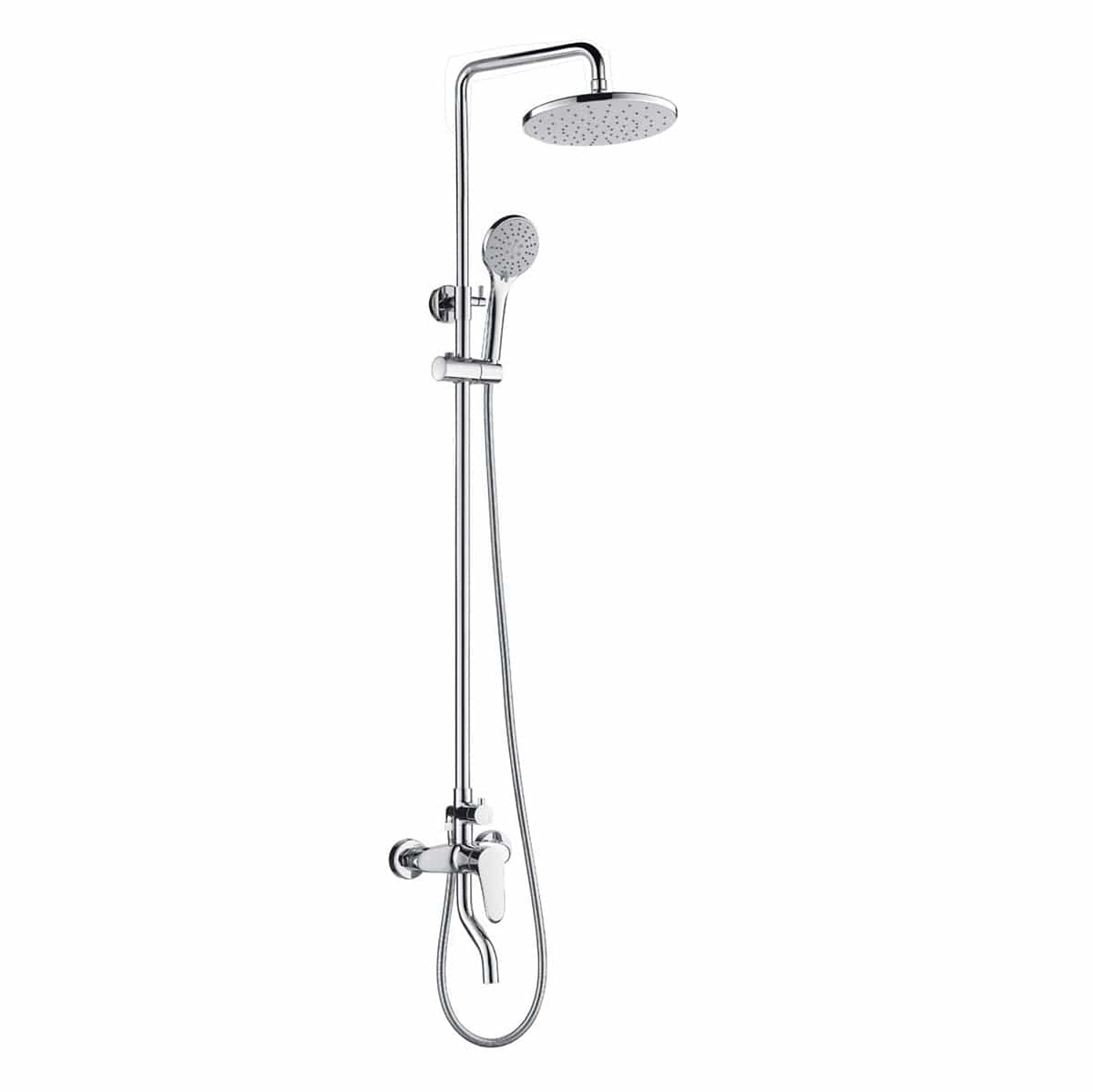 Buy MaxTen 3-in-1 Chrome Hot & Cold Mixer Shower Set - B-9101 | Shop at Supply Master Accra, Ghana Shower Set Buy Tools hardware Building materials