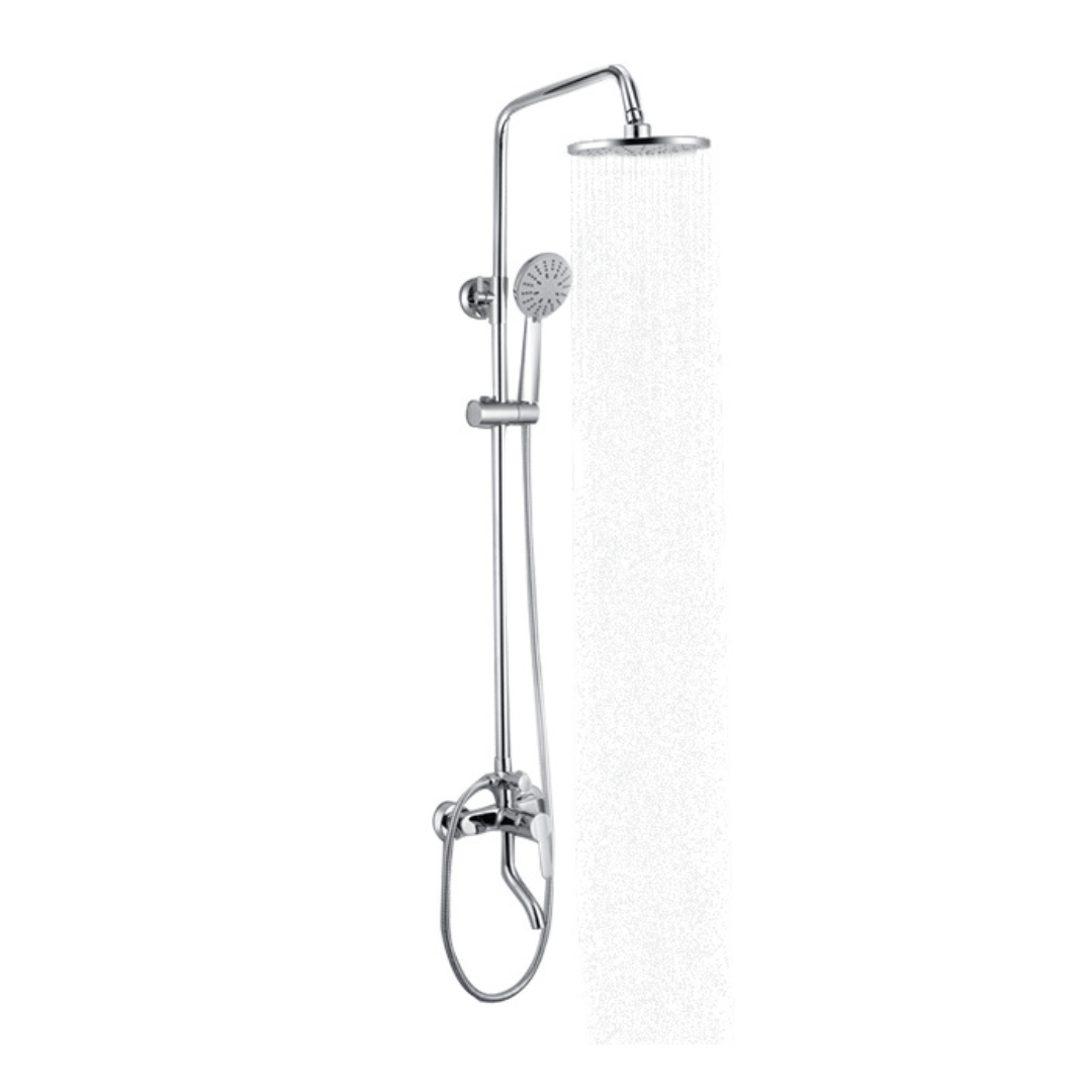 Buy MaxTen 3-in-1 Chrome Hot & Cold Mixer Shower Set - B-9101 | Shop at Supply Master Accra, Ghana Shower Set Buy Tools hardware Building materials