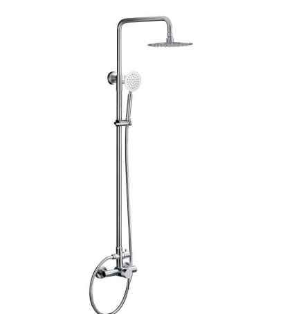 Buy Stainless Steel 2-in-1 Satin Nickel Hot & Cold Mixer Shower Set - ST60-303 | Shop at Supply Master Accra, Ghana Shower Set Buy Tools hardware Building materials