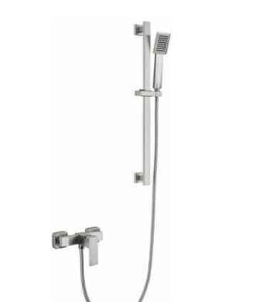 Buy Stainless Steel Satin Nickel Hot & Cold Mobile Shower Set - ST70-9510 | Shop at Supply Master Accra, Ghana Shower Set Buy Tools hardware Building materials
