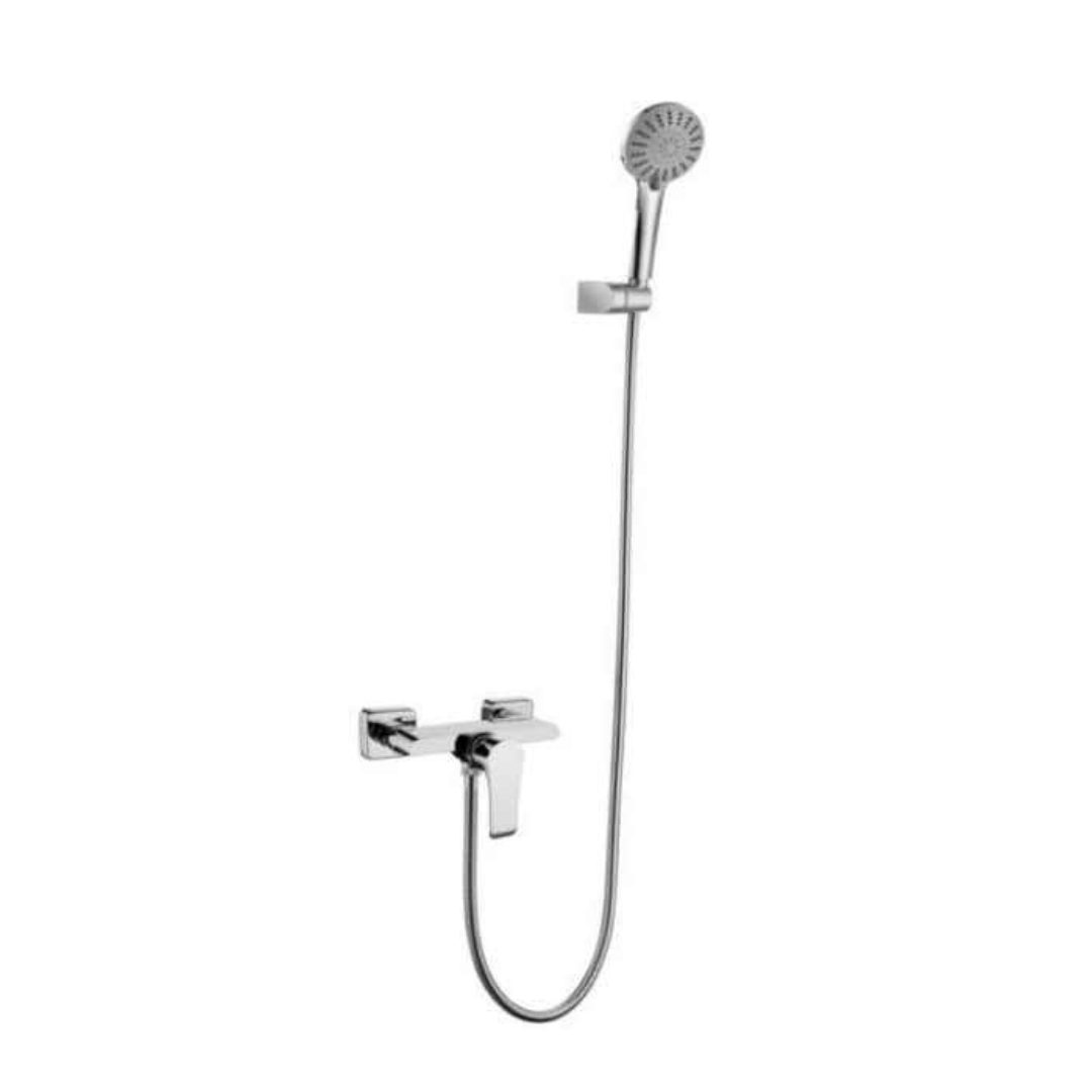 Buy Wall-Mount Stainless Steel Shower Only Satin Nickel Hot & Cold Mixer Faucet - H03004C-1 | Shop at Supply Master Accra, Ghana Shower Set Buy Tools hardware Building materials